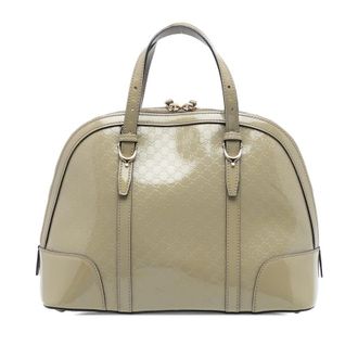 Gucci Pre-owned Gucci Small Microguccissima Patent Nice Satchel Ladies 309617 002404