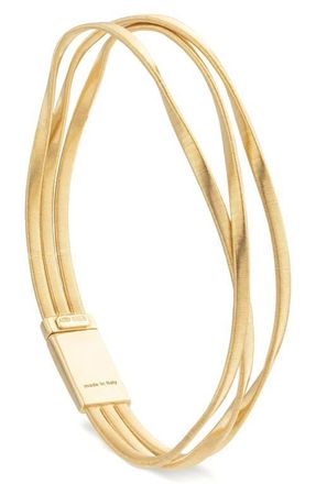Marco Bicego Marrakech Layered Bracelet in Yellow Gold at Nordstrom, Size 7