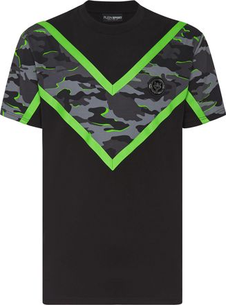 Plein Sport T-Shirt Ronde Hals Camouflage