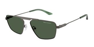 A|X Armani Exchange AX2059S 613371 Mens Sunglasses Grey Size 56
