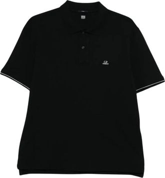 C.P. Company Hombre, Camisetas, Negro, Talla: L