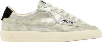 Autry Windscape Low Womens Silver/Black Sneakers