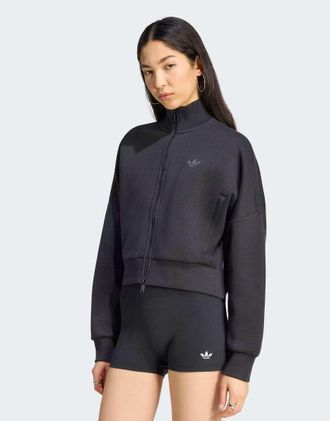 adidas Originals Spacer - Giacca sportiva nera / nera riflettente-Nero
