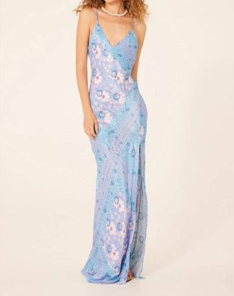Jen's Pirate Booty Fairytale Skinny Dip Maxi Dress In Fairytale Sky