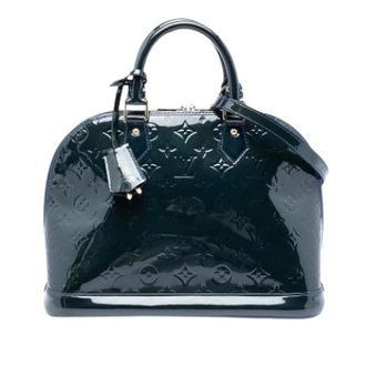 Louis Vuitton Pre-owned Handbags, female, Blue, Size: ONE SIZE Pre-owned Alma PM