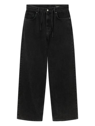 Axel Arigato Arigato drawstring jeans - men - Cotton - 33 - Black