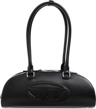 Diesel Tassen, Dames, Zwart, ONE Size, Leer, Bag 1DR Dome