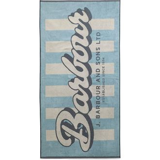 Barbour Archive Beach Towel in Surf Blue Logo at Nordstrom, Size No Size