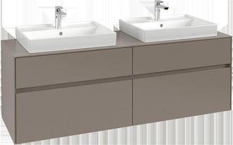 Villeroy & Boch Mueble De Lavabo Collaro De Villeroy & Boch, Para 2 Lavabos