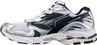 Mizuno Wave Rider 10 White Baritone Blue D1GA210415