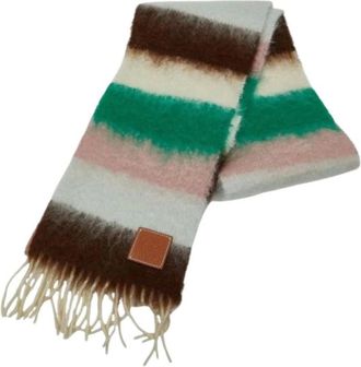 Loewe Pre-owned Scarves, female, Multicolor, Size: ONE SIZE Pre-owned Nylon Scarf