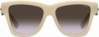 Moschino MOS131/S SZJ/QR Womens Sunglasses White Size 54