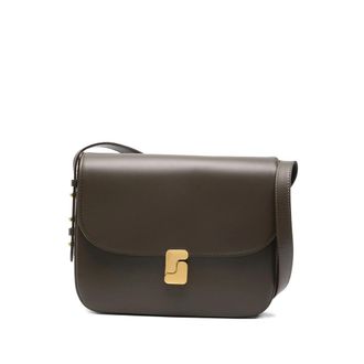 SOEUR Leather Crossbody Bag