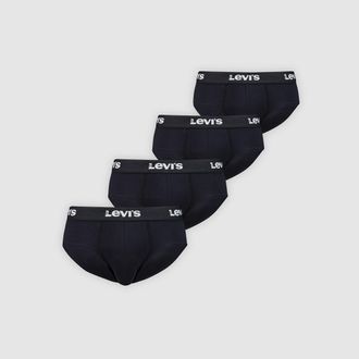 Levi's Repeat Logo Boxer Brief 4 pack - Mens - L - Black