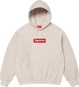 SUPREME Box Logo hoodie - Neutrals