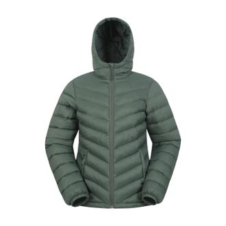 Mountain Warehouse Dames/dames Seizoenen Gewatteerd Jasje (Licht Khaki)