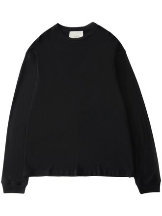 STUDIO NICHOLSON Simmons T-Shirt - women - Lyocell - 10 - Black