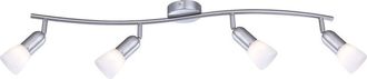 Globo Lighting Faretto A Soffitto Faretto Lampada Illuminazione Lampada In Vetro Nichel