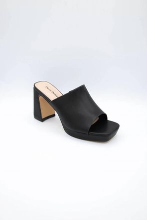 Pierre Dumas Womens Lois Platform Heels In Black