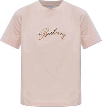 Burberry T-Shirts - Dames - T-shirts - Roze - 2XS - Tops