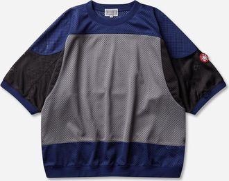 Cav Empt Men s MD Temporal Distortion Mesh Shortsleeve Top Navy