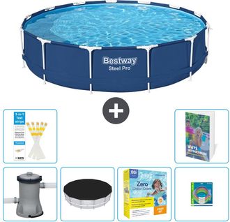 Bestway Piscina Bestway Steel Pro Redonda - 396x84 Cm - 7-piezas S231