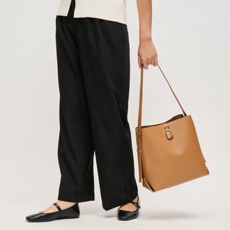 Urban Expression Caroline Hobo in Camel at Nordstrom