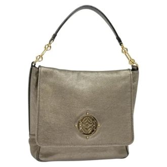 Loewe Tweedehands leren handtassen - Dames - Vintage Handtas - Geel - ONE Size - Leer - Vintage