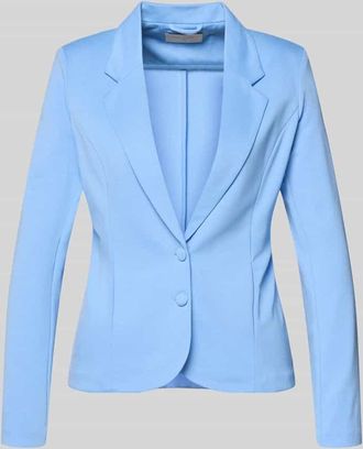 Freequent Slim Fit Blazer mit Viskose-Anteil Modell Nanni in Bleu, Gr&ouml;&szlig;e XXL