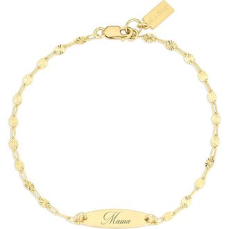 Set & Stones Mama Banks Bracelet in Gold at Nordstrom, Size 7