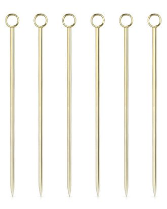 Viski Set of 6 Belmont Cocktail Picks