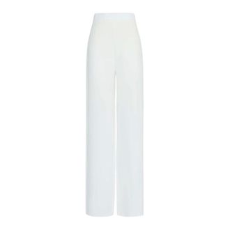 Max Mara Dames, Broeken, Wit, Maat: XS
