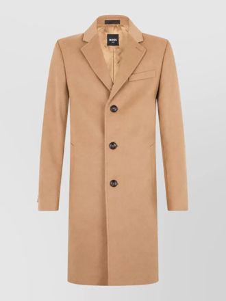 HUGO BOSS cashmere wool long coat