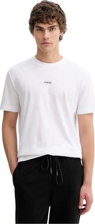 Iceberg Camiseta con logo de cuello redondo - Tops - Hombre - Blanco - XL