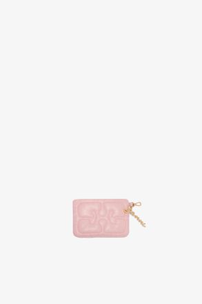 Ganni Pink Quilted Re-Tech Pouch