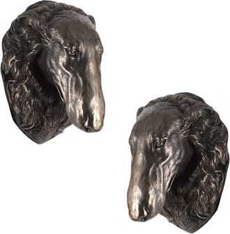 OEM Galgo Ruso Borzoi, Borzoi, Barzoi: Estatuilla De Perro, Busto Colgante, Decoraci&oacute;n &Uacute;nica Para Un Amante De Los Perros De Art-dog