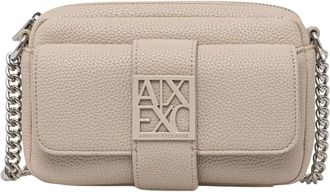 A|X Armani Exchange Bolso Mini Bandolera - Bags - Mujer - Beige - ONE SIZE
