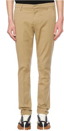 Dondup Stijlvolle Gaubert Broek - Heren - Chinos - Beige - W33 - Katoen - Broeken