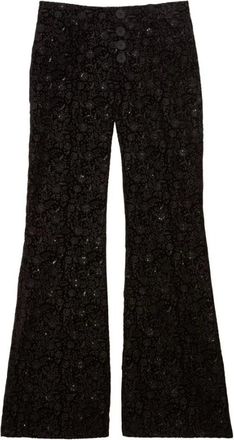 Ines De La Fressange Charlotte Trousers - Trousers - Mujer - Negro - 2XS