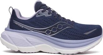 Saucony Womens Hurricane 25 Shoes In Navy/aster