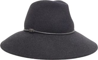 PESERICO Wool Felt Hat - Dames - Hoeden - Grijs - S - Wol - Accessoires