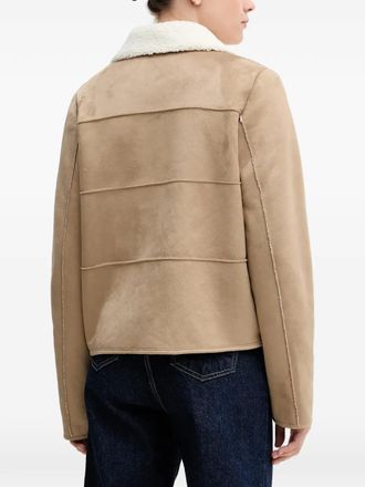 Benetton collared buttoned jacket - Toni neutri