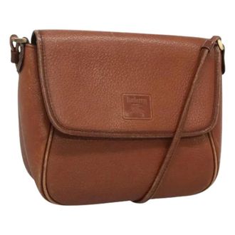 Burberry Pre-owned Cross Body Bags, female, Brown, Size: ONE SIZE Pre-owned Vintage Shoulder Bag