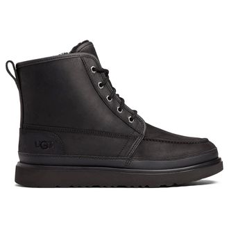 UGG Neumel High MOC Weather Leather Synthetic Mens Ankle Boots - Black TNL - Size:UK 10