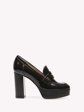 Gianvito Rossi Hadden Mocassin in Brown Nappa at Nordstrom, Size 41