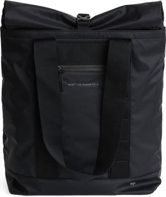 Want Les Essentiels Havel Utility Tote Bag in Black Eco Nylon/Black at Nordstrom Rack