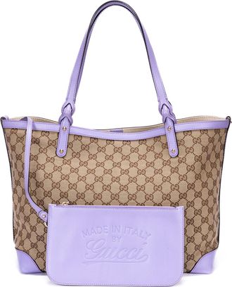 Gucci Jacquard 2-Way Shopper Schoudertas