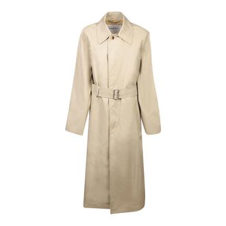Burberry Klassieke Beige Trenchcoat Aw 23 - Heren - Jas met riem - Beige - S - Katoen - Jassen