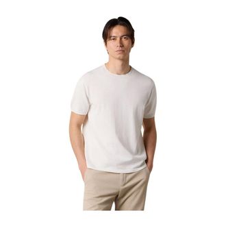 Brooks Brothers Mercerized Cotton T-Shirt - male - Brooks Brothers - Round-neck Knitwear - White - 2XL - Knitwear