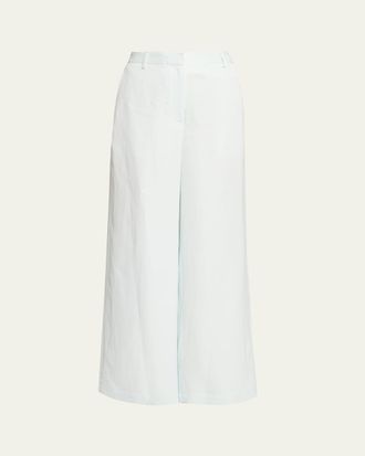 TWP Dylan Pants in Coated Viscose Linen